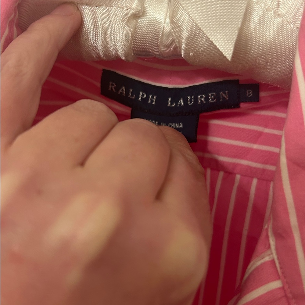 Ralph Lauren Ruffle Button Down - image 2